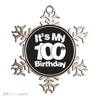 Funny 100th Birthday. It's My 100th Birthday 100 Year Old Birthday Ornament