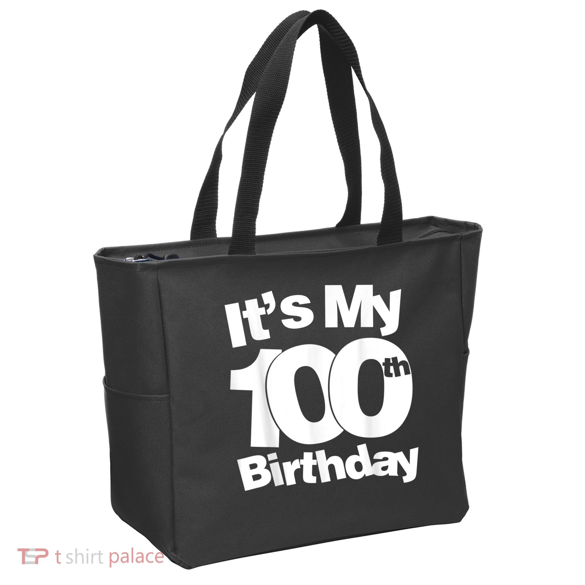 Funny 100th Birthday. It's My 100th Birthday 100 Year Old Birthday Tote Bag