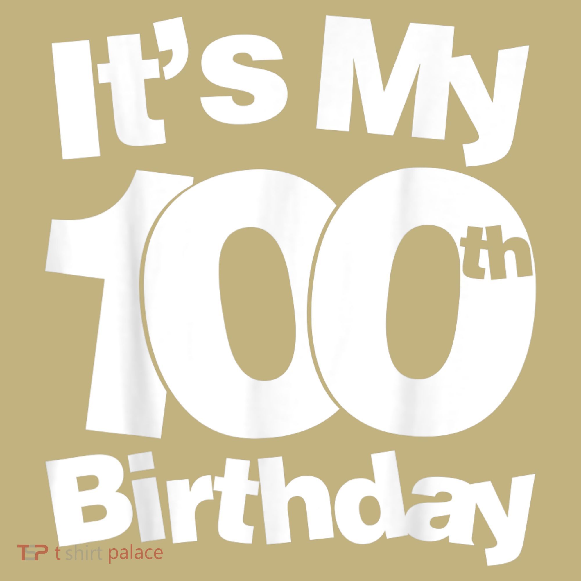 Funny 100th Birthday. It's My 100th Birthday 100 Year Old Birthday Hoodie