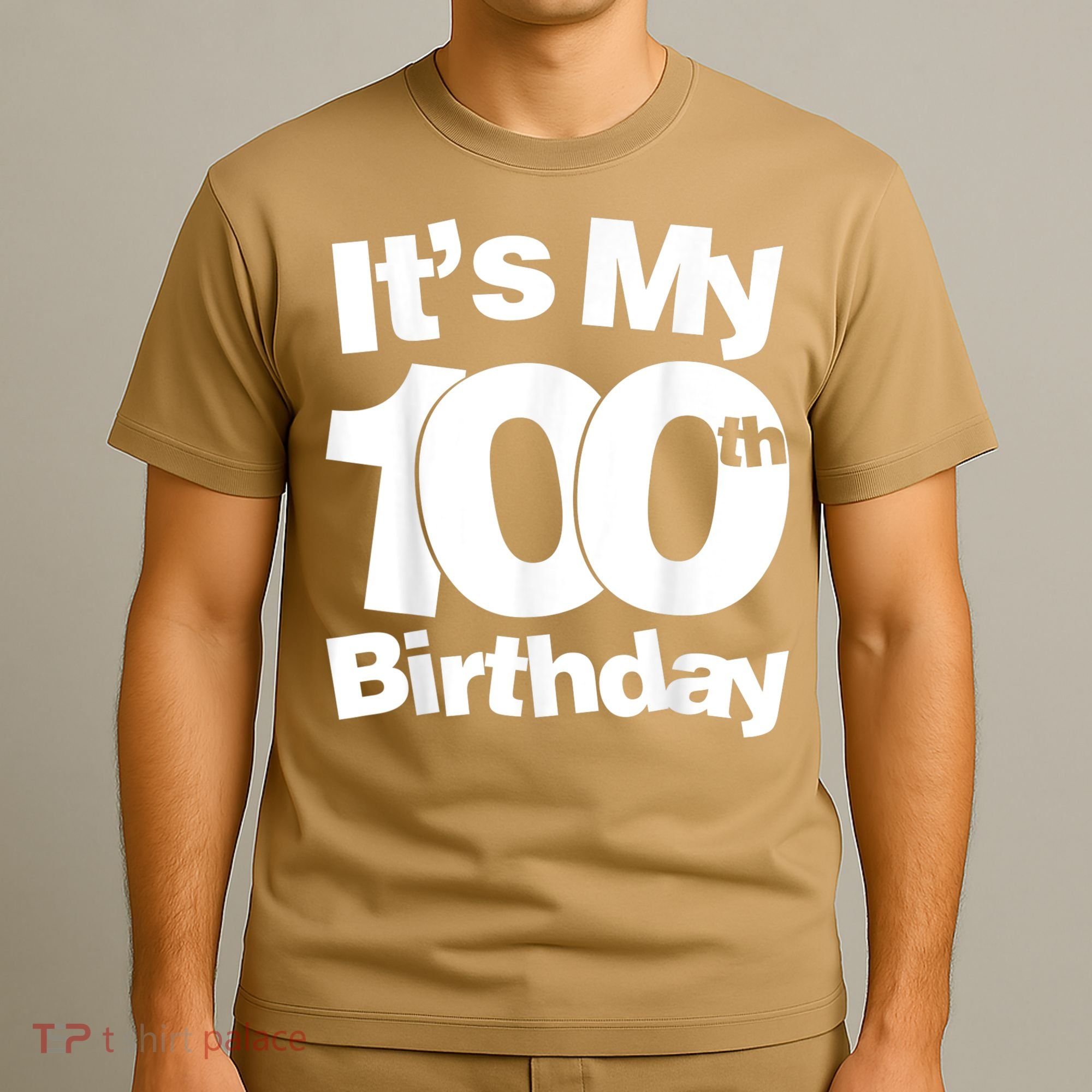 Funny 100th Birthday. It's My 100th Birthday 100 Year Old Birthday T-Shirt