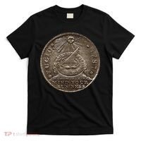 Fugio 1787 Cent Coin Mind Your Business United States Money T-Shirt thumb 0