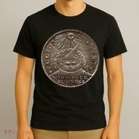 Fugio 1787 Cent Coin Mind Your Business United States Money T-Shirt thumb 3
