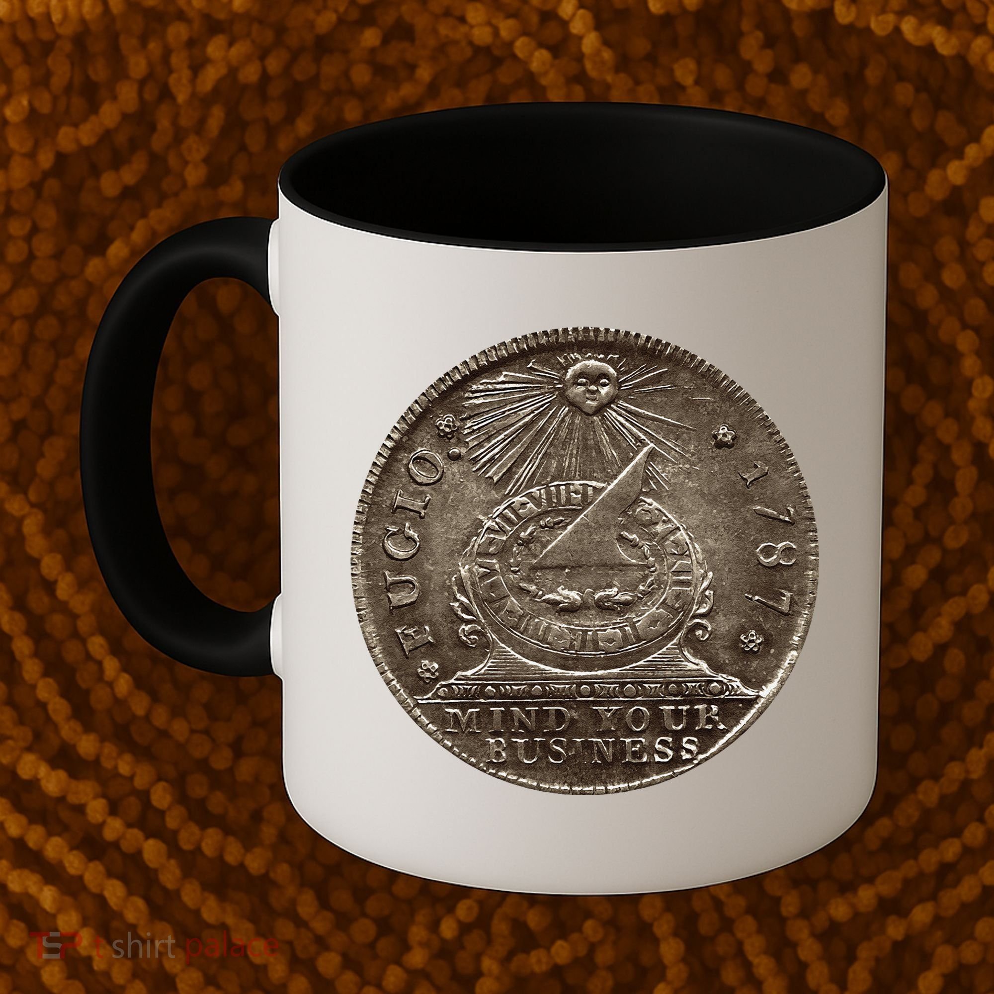 Fugio 1787 Cent Coin Mind Your Business United States Money Coffee Mug