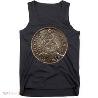 Fugio 1787 Cent Coin Mind Your Business United States Money Tank Top thumb 0