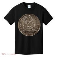 Fugio 1787 Cent Coin Mind Your Business United States Money Kids T-Shirt thumb 0