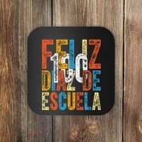 Feliz 100 Diaz De Escuela School Grade Teacher 100th Day Coaster thumb 0