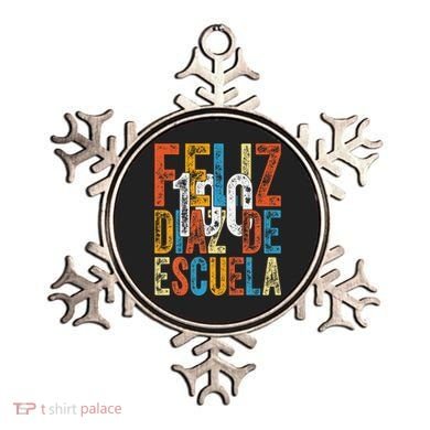 Feliz 100 Diaz De Escuela School Grade Teacher 100th Day Ornament