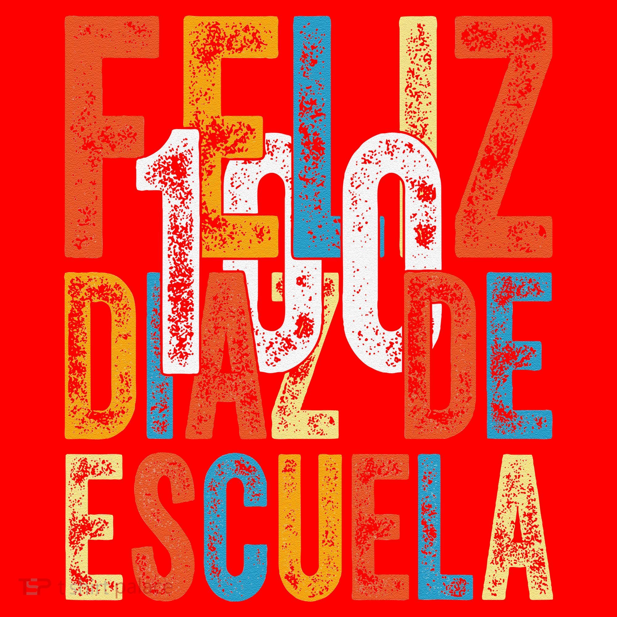 Feliz 100 Diaz De Escuela School Grade Teacher 100th Day Santa Hat