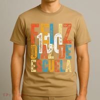 Feliz 100 Diaz De Escuela School Grade Teacher 100th Day T-Shirt thumb 3