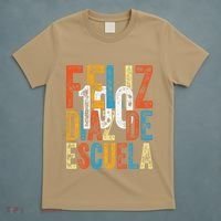 Feliz 100 Diaz De Escuela School Grade Teacher 100th Day T-Shirt thumb 5