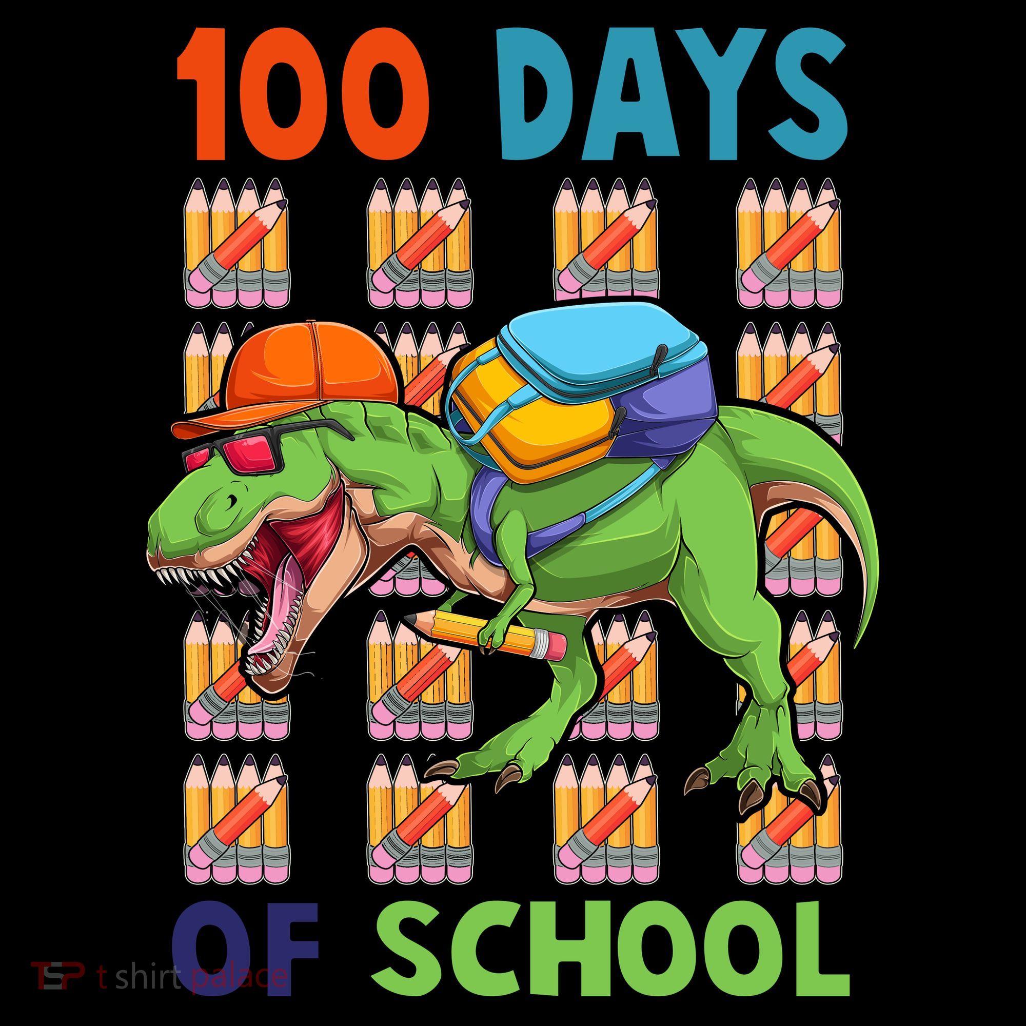 Funny 100 Days Of School Trex Dinosaur Coffee Mug
