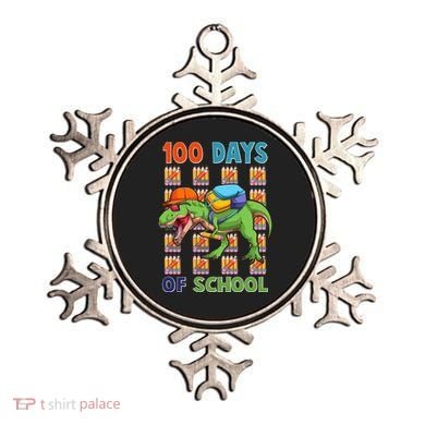 Funny 100 Days Of School Trex Dinosaur Ornament
