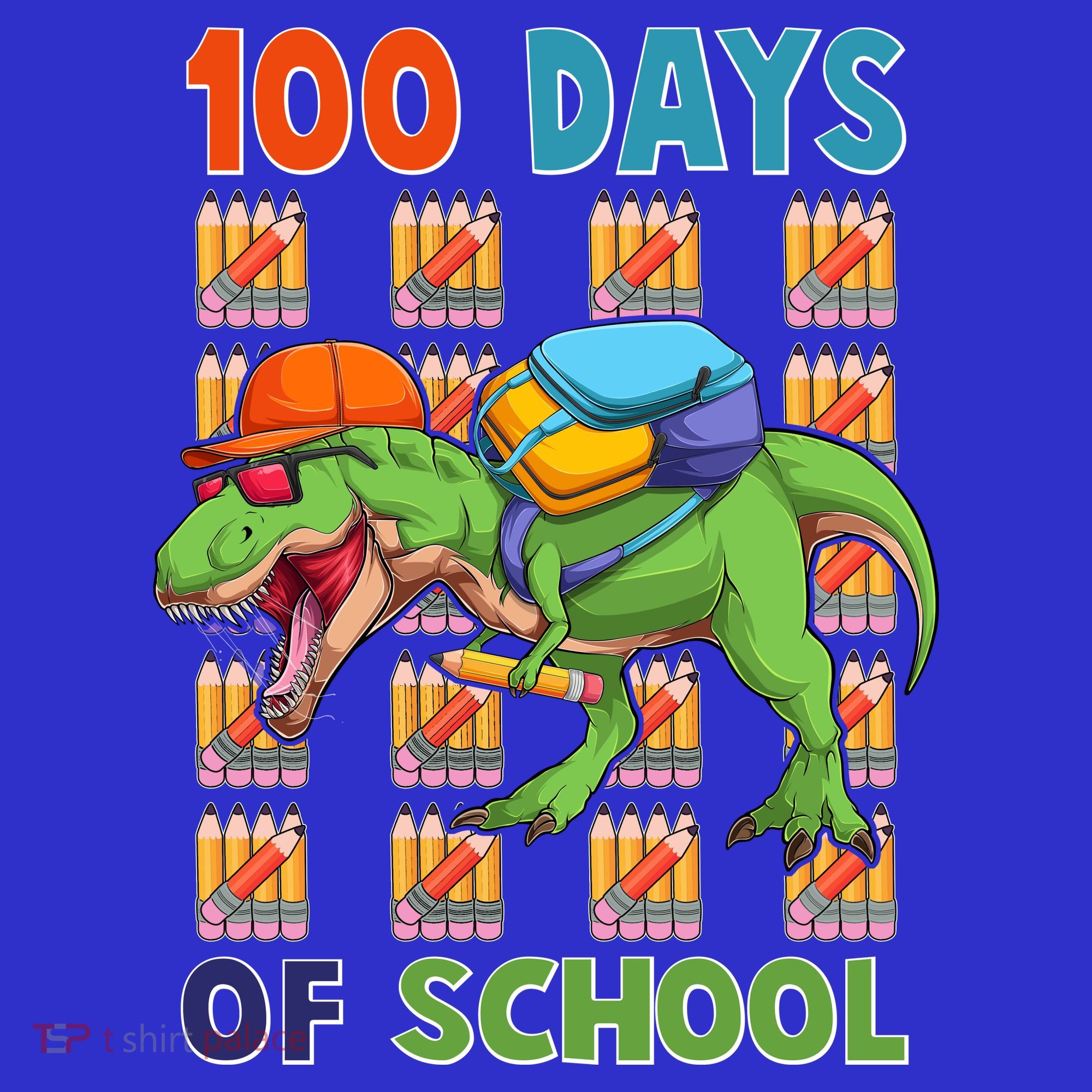 Funny 100 Days Of School Trex Dinosaur Long Sleeve Shirt