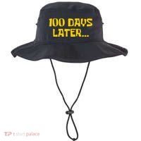 Funny 100 Days Later One Hundred Days Of School Bucket Hat thumb 0
