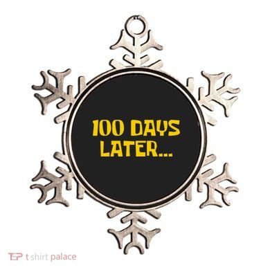 Funny 100 Days Later One Hundred Days Of School Ornament