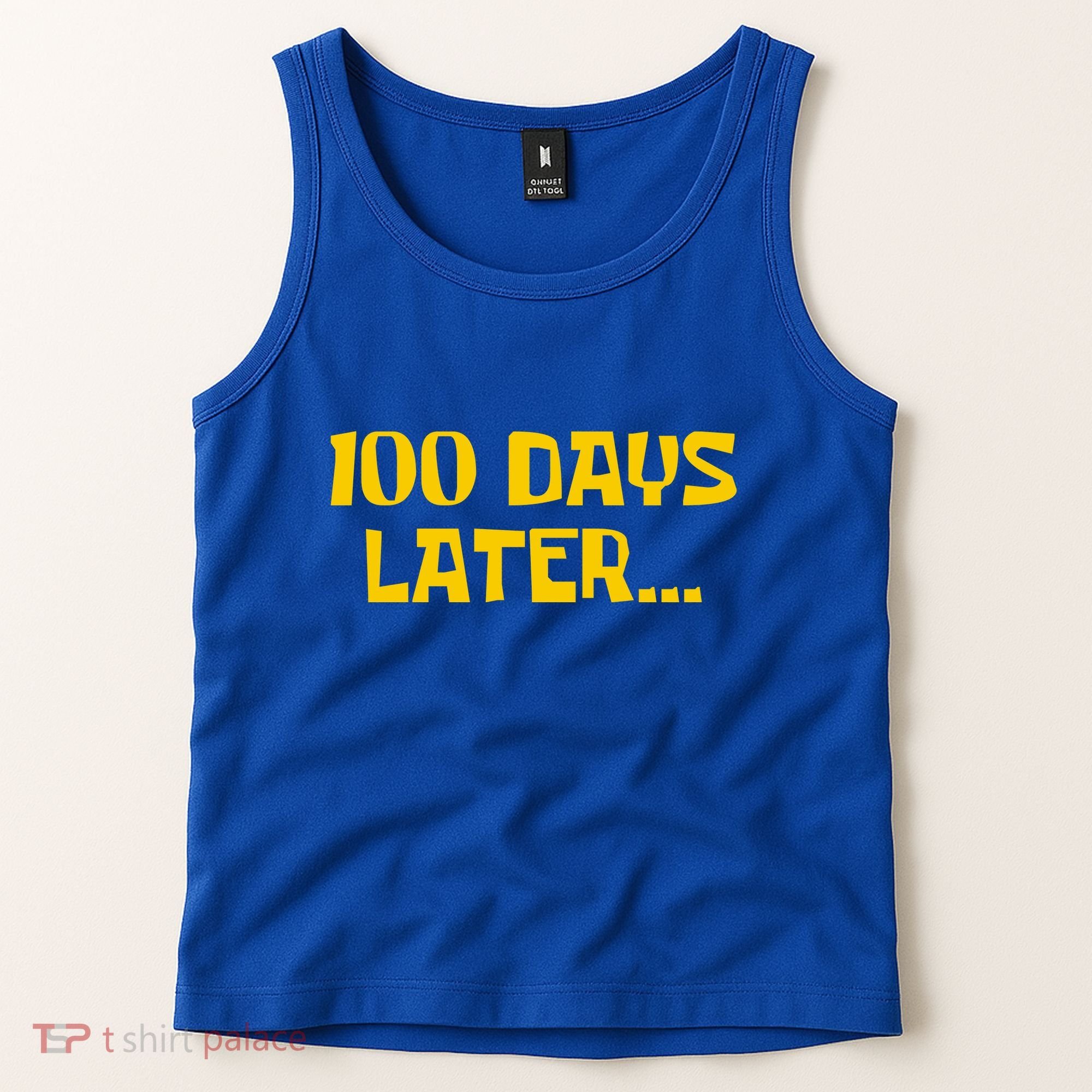 Funny 100 Days Later One Hundred Days Of School Tank Top