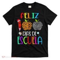 Feliz 100 Dias De Escuela Tee Spanish 100 Days Of School T-Shirt thumb 0