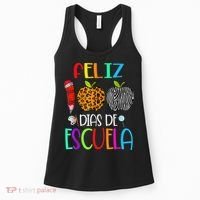 Feliz 100 Dias De Escuela Tee Spanish 100 Days Of School Women's Tank Top thumb 0