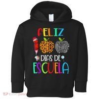 Feliz 100 Dias De Escuela Tee Spanish 100 Days Of School Toddler Hoodie thumb 0