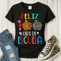 Feliz 100 Dias De Escuela Tee Spanish 100 Days Of School Women's T-Shirt thumb 3
