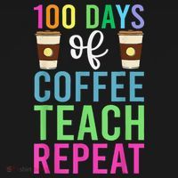 Funny 100 Days Of School For Teacher Coffee Mousepad thumb 1