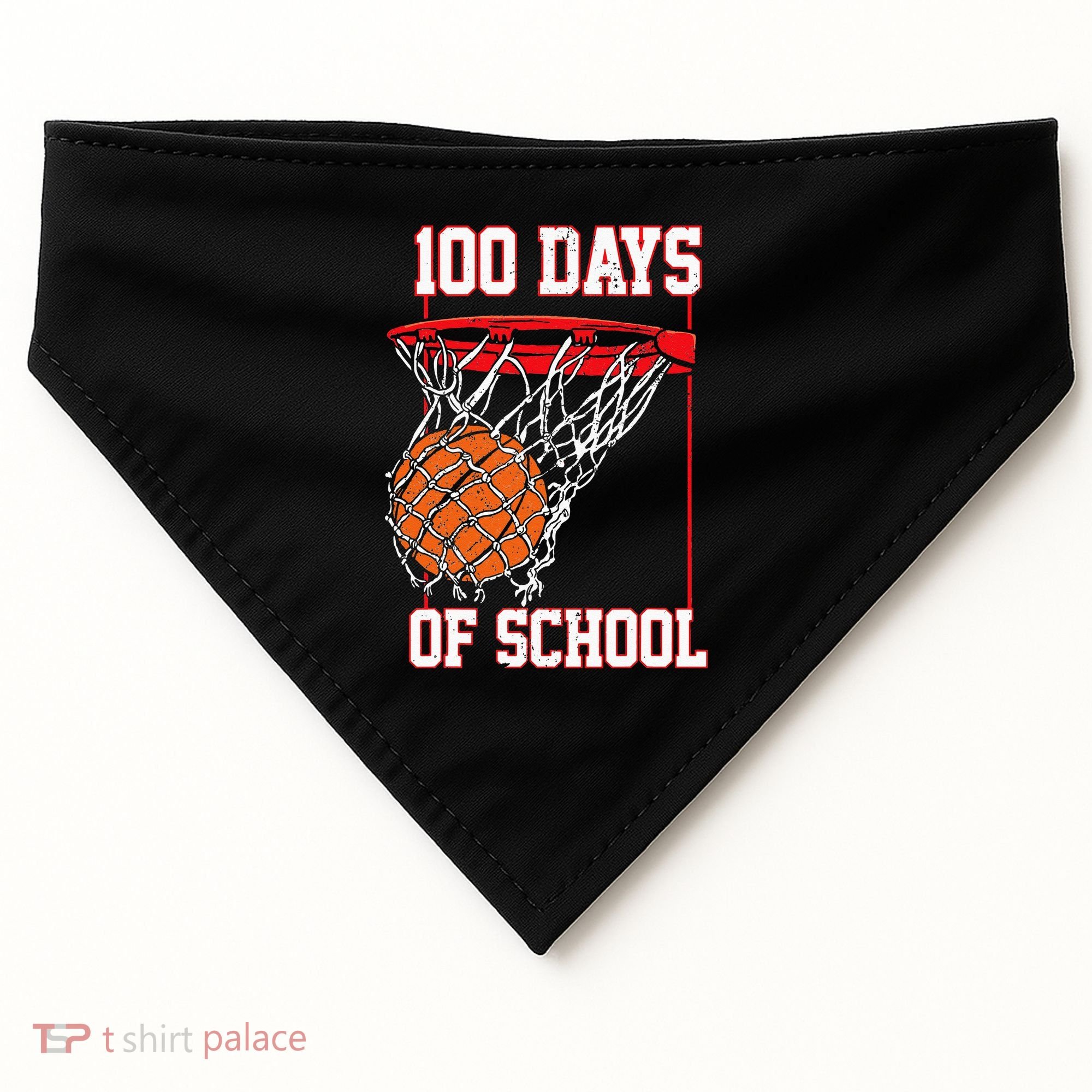 Funny 100 Days Of School Ready For Smore Smores USA-Made Doggie Bandana