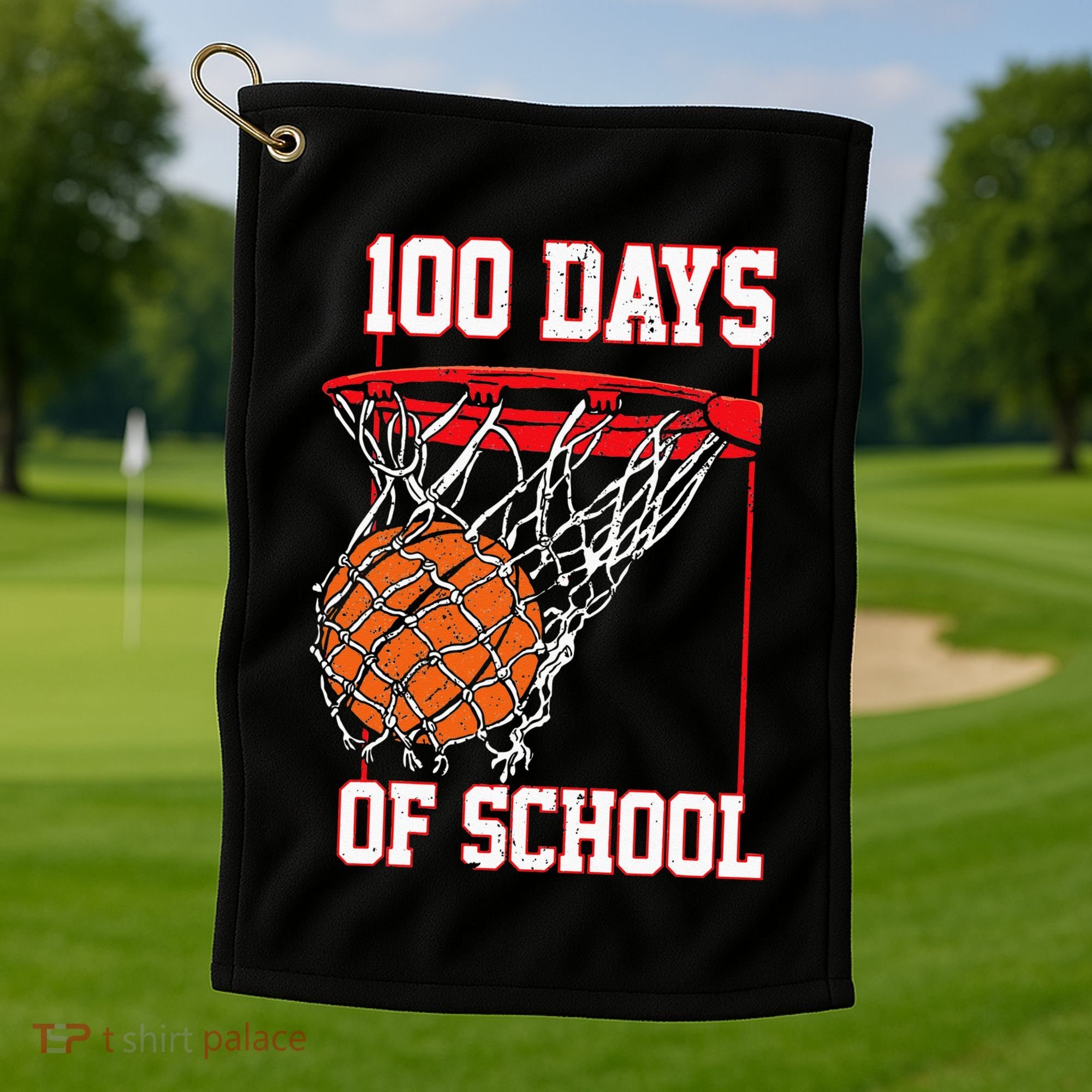 Funny 100 Days Of School Ready For Smore Smores Golf Towel