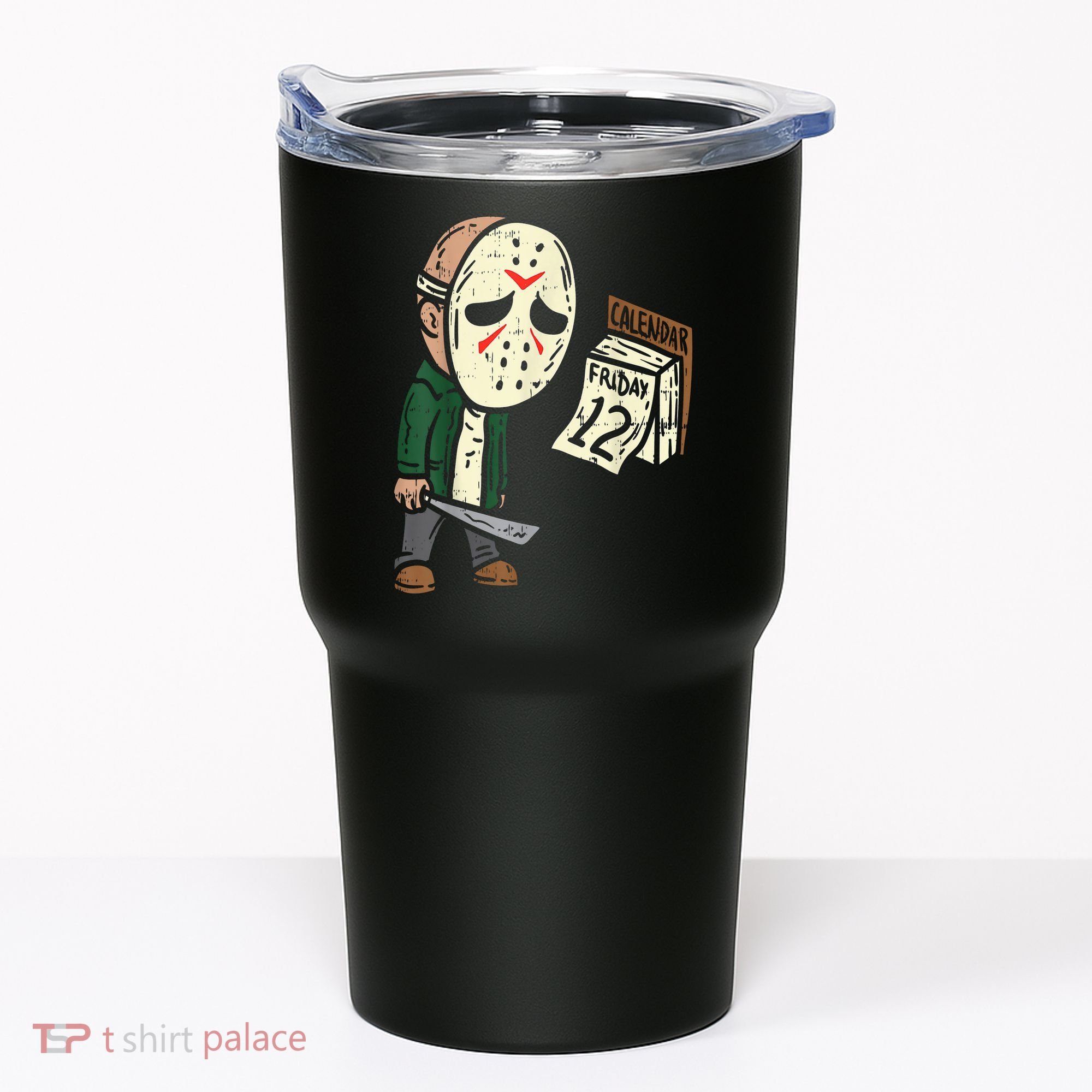 Friday 13th Funny Halloween Horror Movie Humor Party Crazy Tumbler