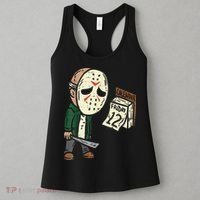 Friday 13th Funny Halloween Horror Movie Humor Party Crazy Women's Tank Top thumb 3