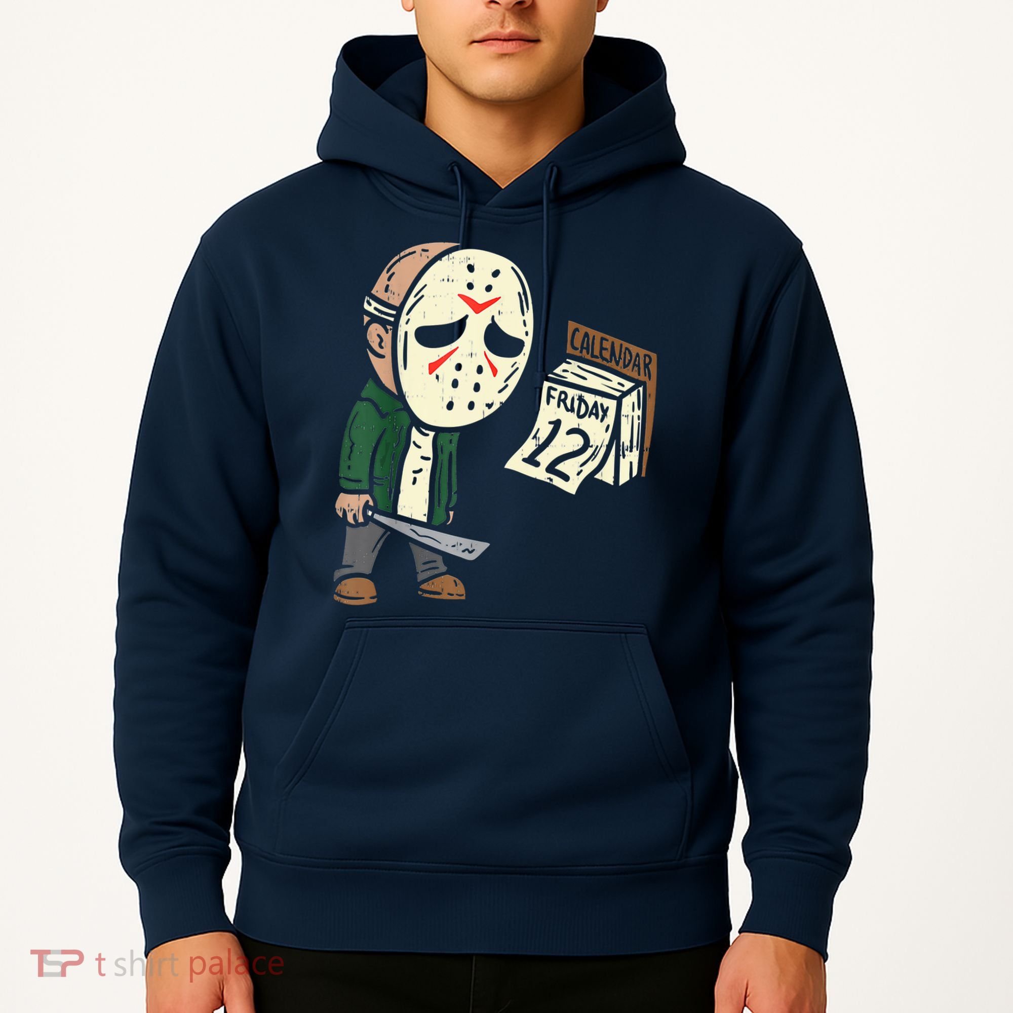 Friday 12th Funny Halloween Horror Movie Humor Hoodie
