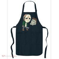 Friday 12th Funny Halloween Horror Movie Humor Apron thumb 0