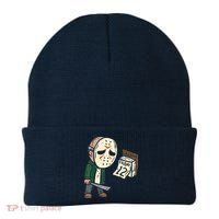 Friday 12th Funny Halloween Horror Movie Humor Beanie thumb 0