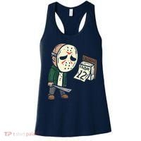 Friday 12th Funny Halloween Horror Movie Humor Women's Tank Top thumb 0