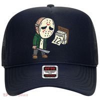 Friday 12th Funny Halloween Horror Movie Humor Hat thumb 0