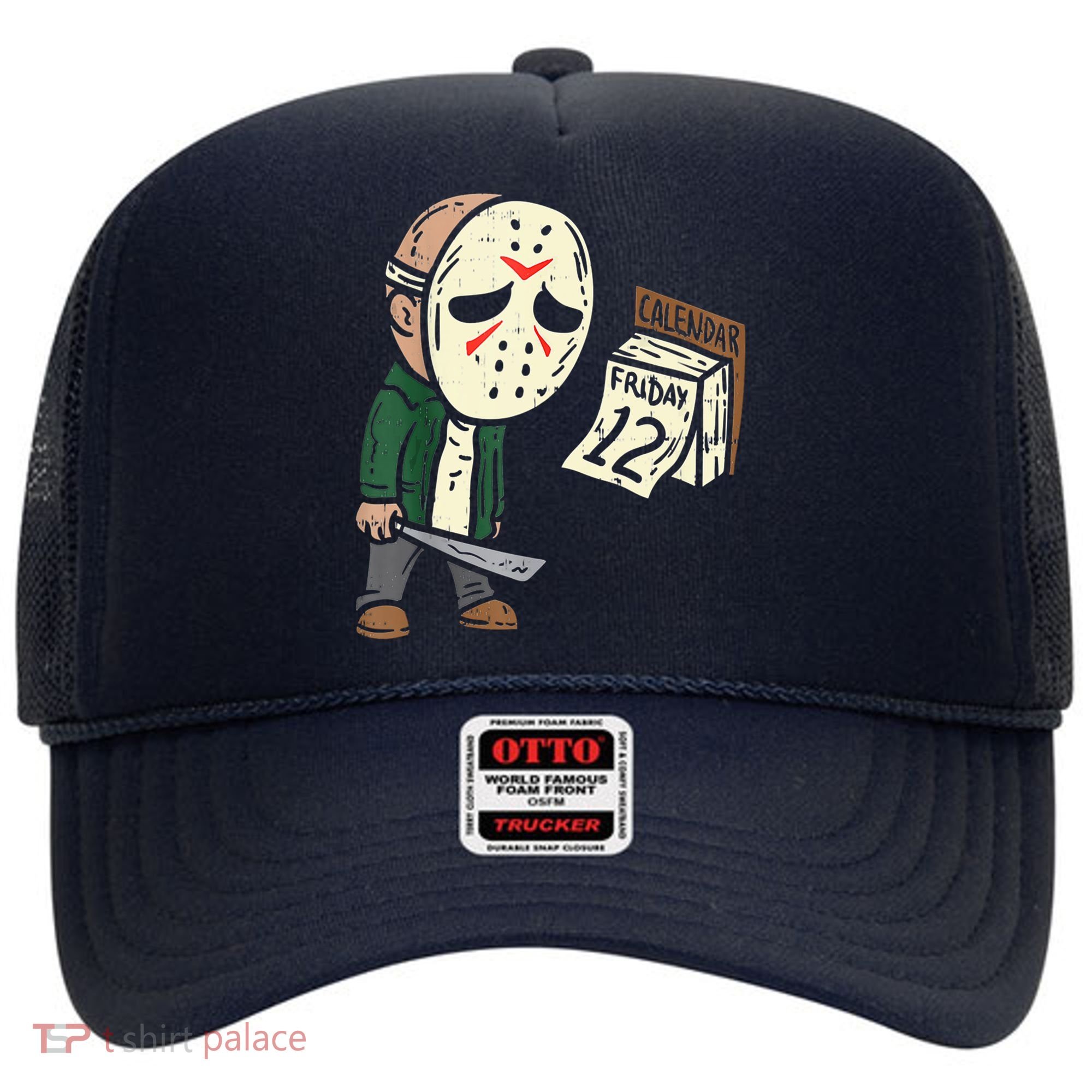 Friday 12th Funny Halloween Horror Movie Humor Hat