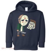 Friday 12th Funny Halloween Horror Movie Humor Toddler Hoodie thumb 0