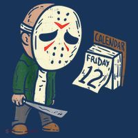 Friday 12th Funny Halloween Horror Movie Humor Visor thumb 3