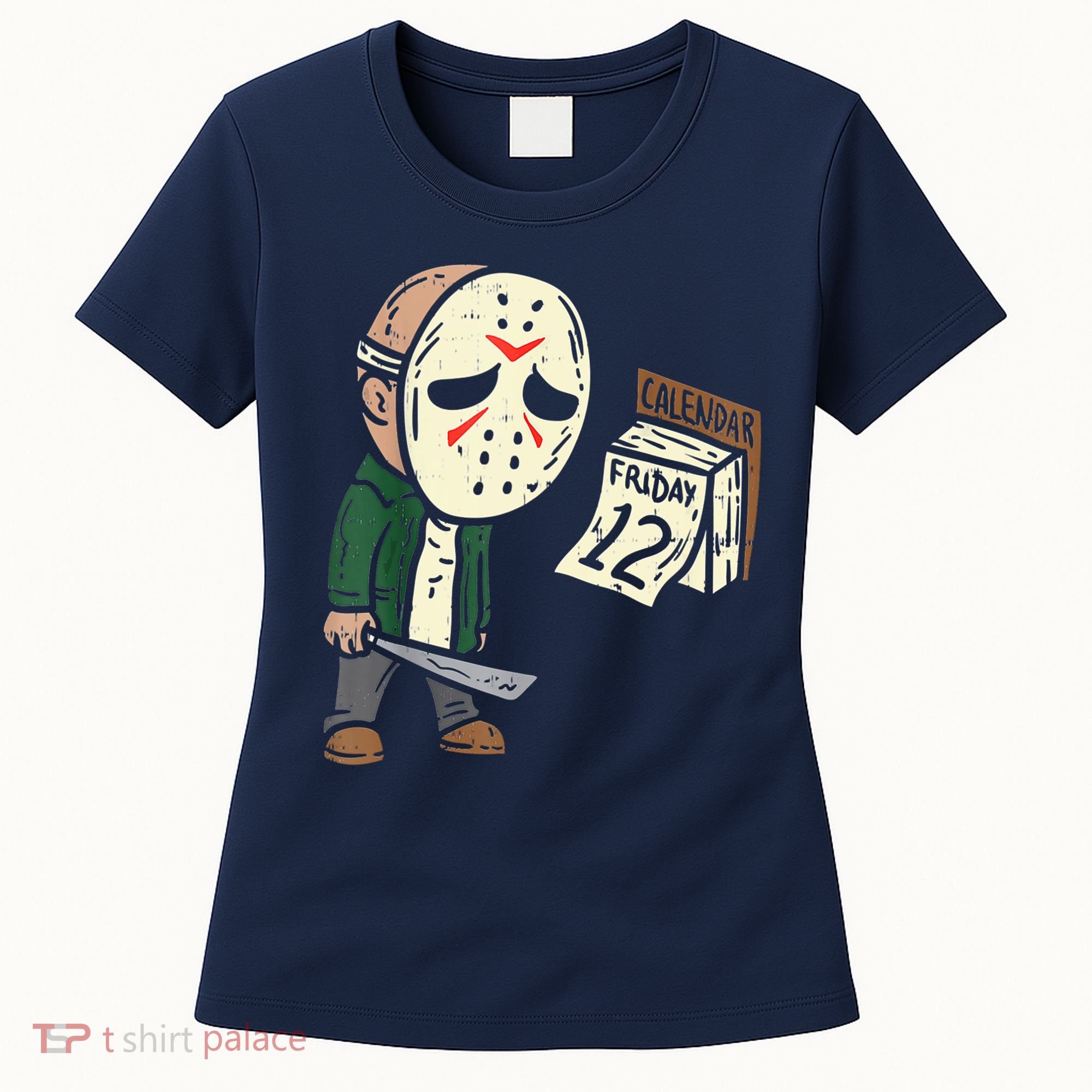 Friday 12th Funny Halloween Horror Movie Humor Women's T-Shirt