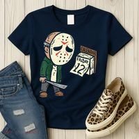 Friday 12th Funny Halloween Horror Movie Humor Women's T-Shirt thumb 3
