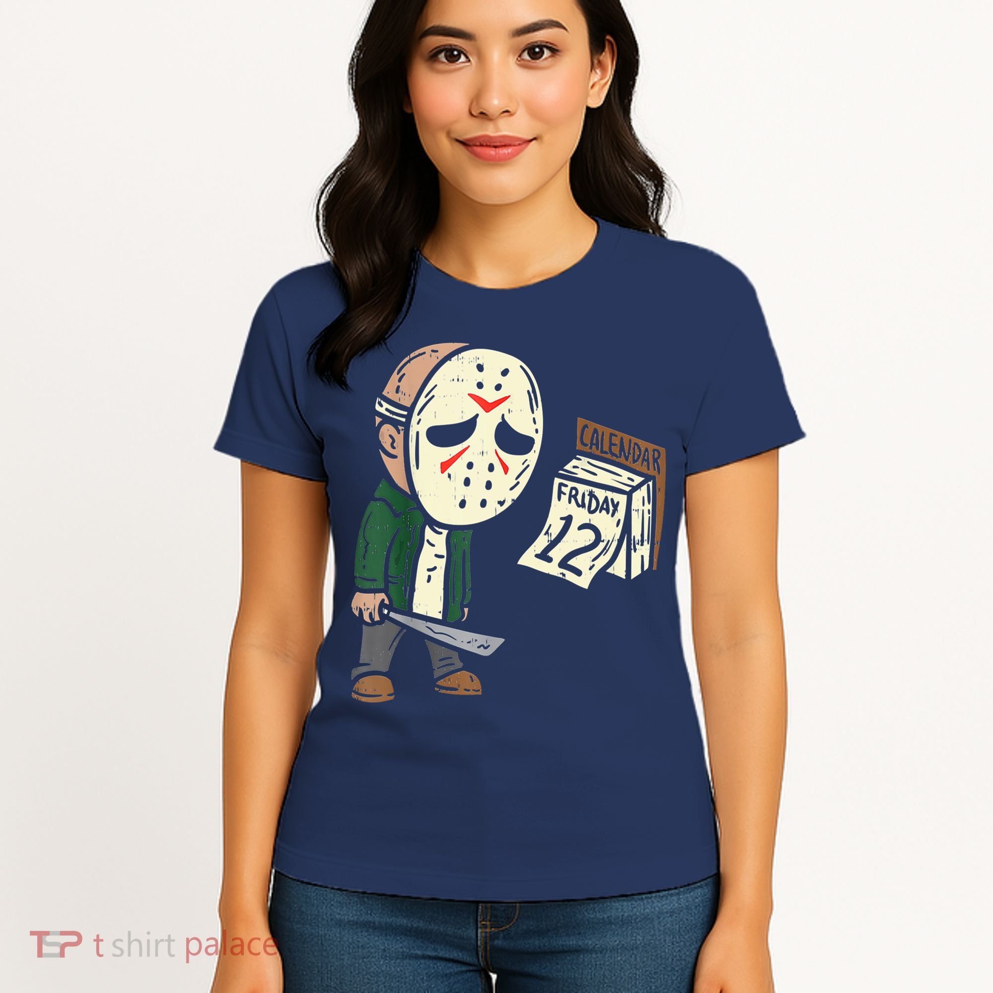 Friday 12th Funny Halloween Horror Movie Humor Women's T-Shirt