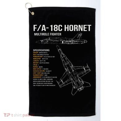 Fa 18 Hornet Golf Towel