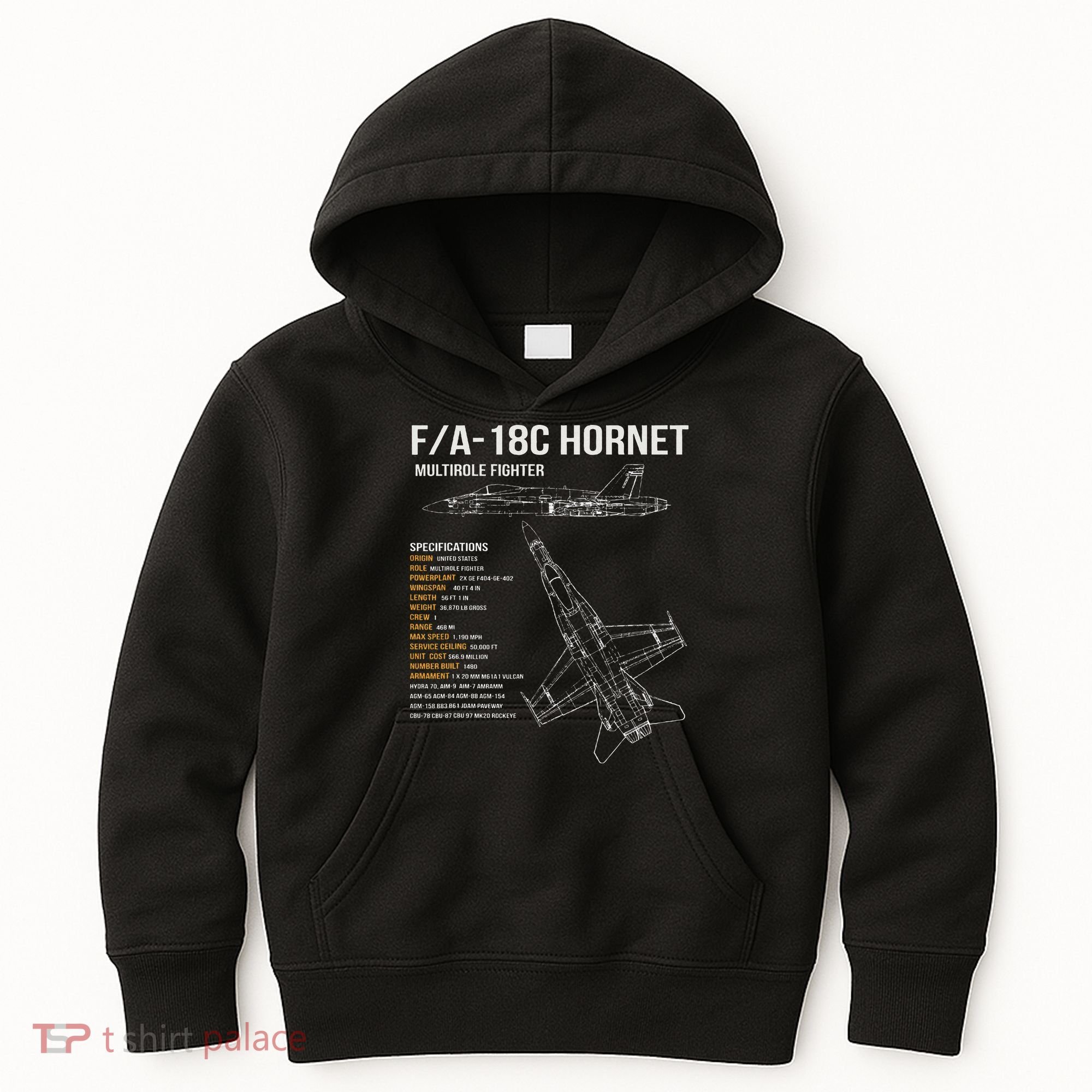 Fa 18 Hornet Kids Hoodie