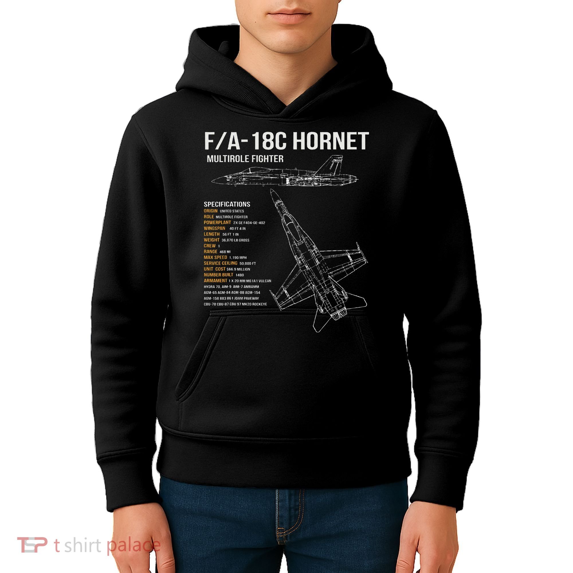 Fa 18 Hornet Kids Hoodie