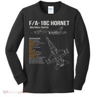 Fa 18 Hornet Kids Long Sleeve Shirt thumb 0