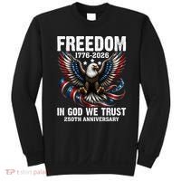 Freedom 1776-2026 In God We Trust 250th Anniversary Sweatshirt thumb 0