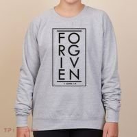 Forgiven 1 John 19 Bible Scripture Verse Christian Women's Sweatshirt thumb 0