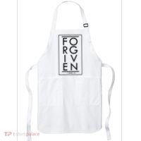 Forgiven 1 John 19 Bible Scripture Verse Christian Apron thumb 0
