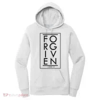 Forgiven 1 John 19 Bible Scripture Verse Christian Women's Hoodie thumb 0