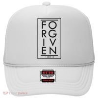 Forgiven 1 John 19 Bible Scripture Verse Christian Hat thumb 0