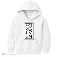 Forgiven 1 John 19 Bible Scripture Verse Christian Kids Hoodie thumb 0
